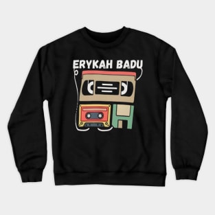 Erykah badu Crewneck Sweatshirt